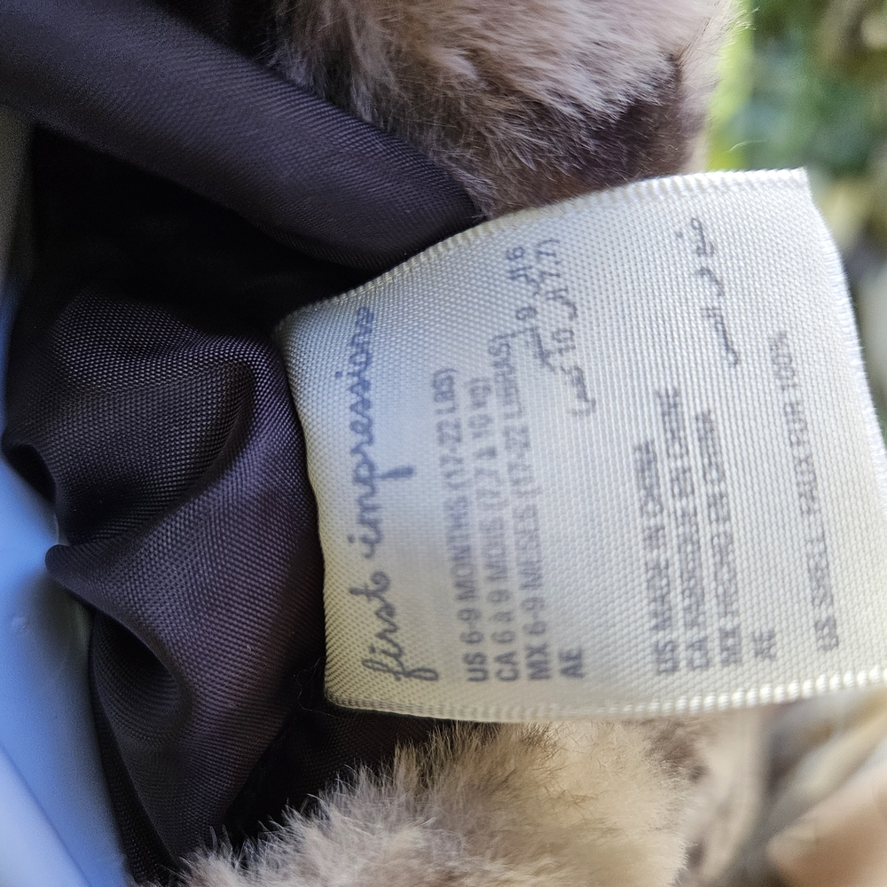 First Impressions Brown Dog Sweater